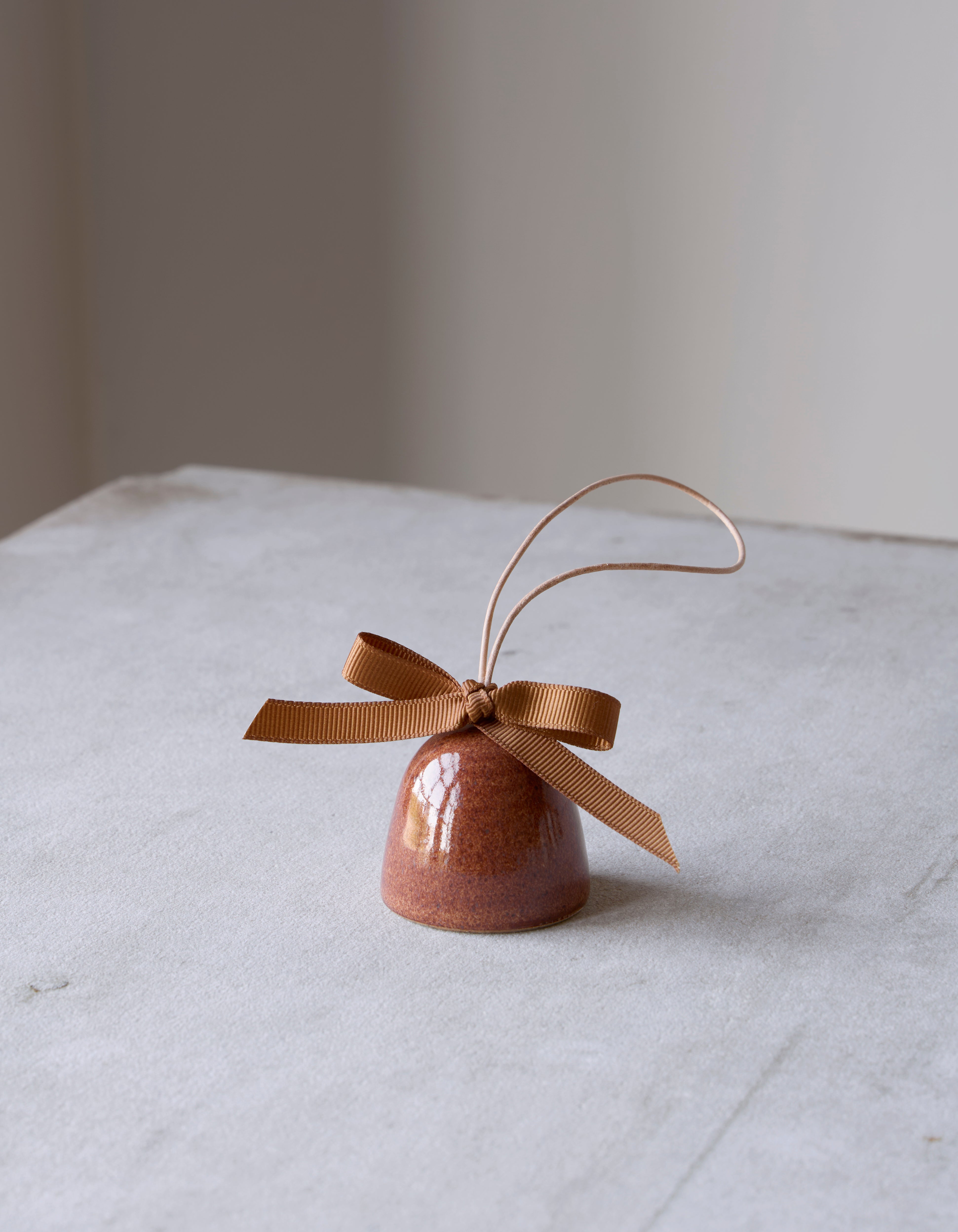 Christmas Bell Ornament – Chestnut