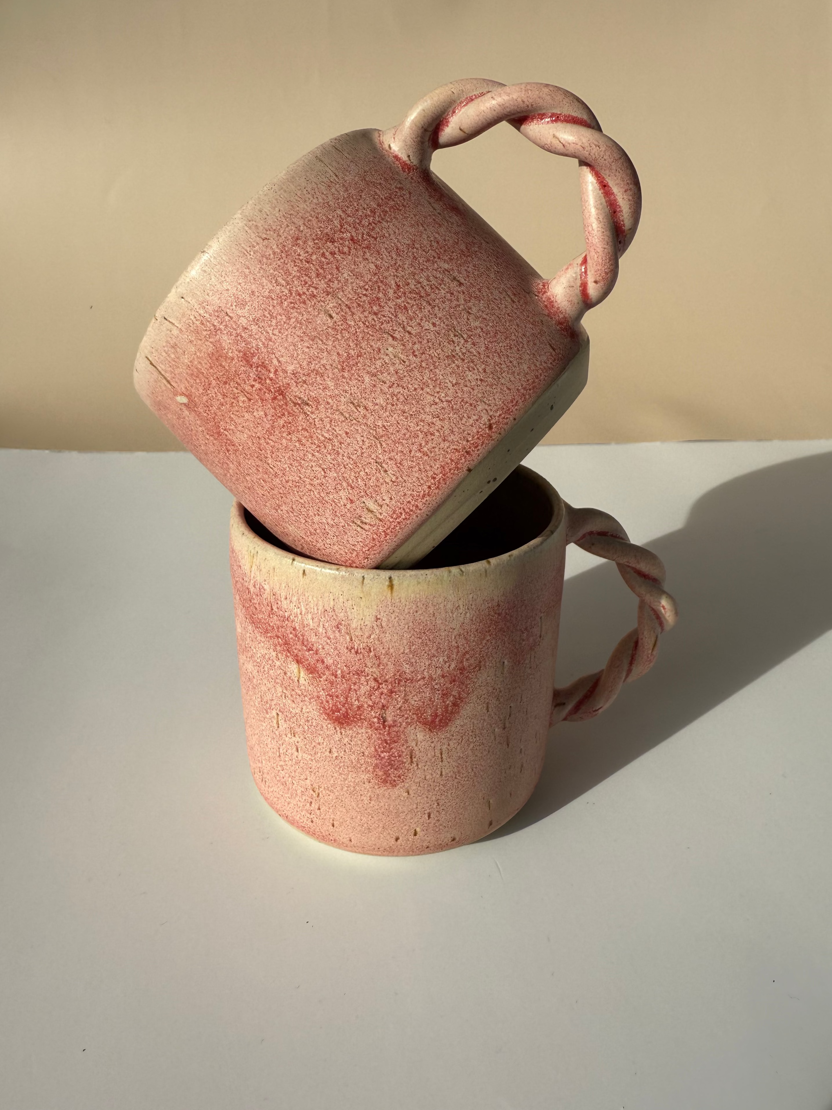 Mug with Handle – Rosa