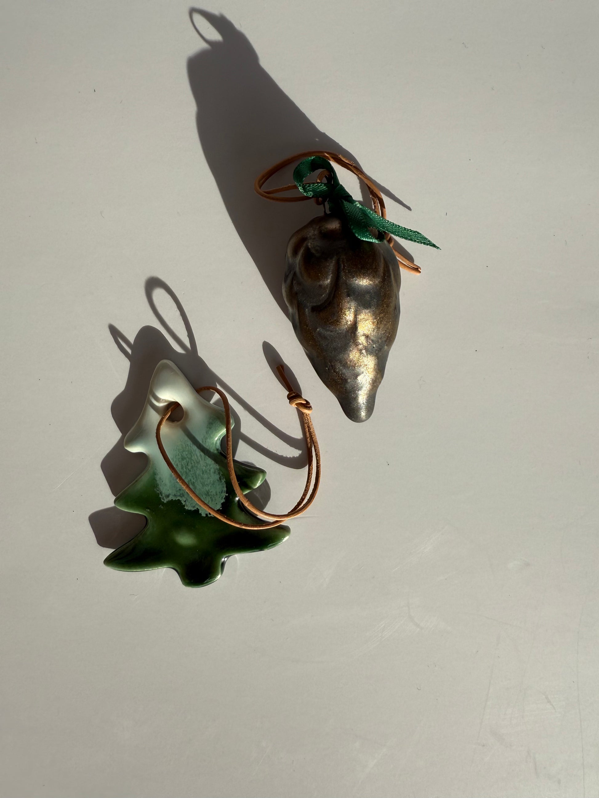 Pinecone Ornament – Porcelain