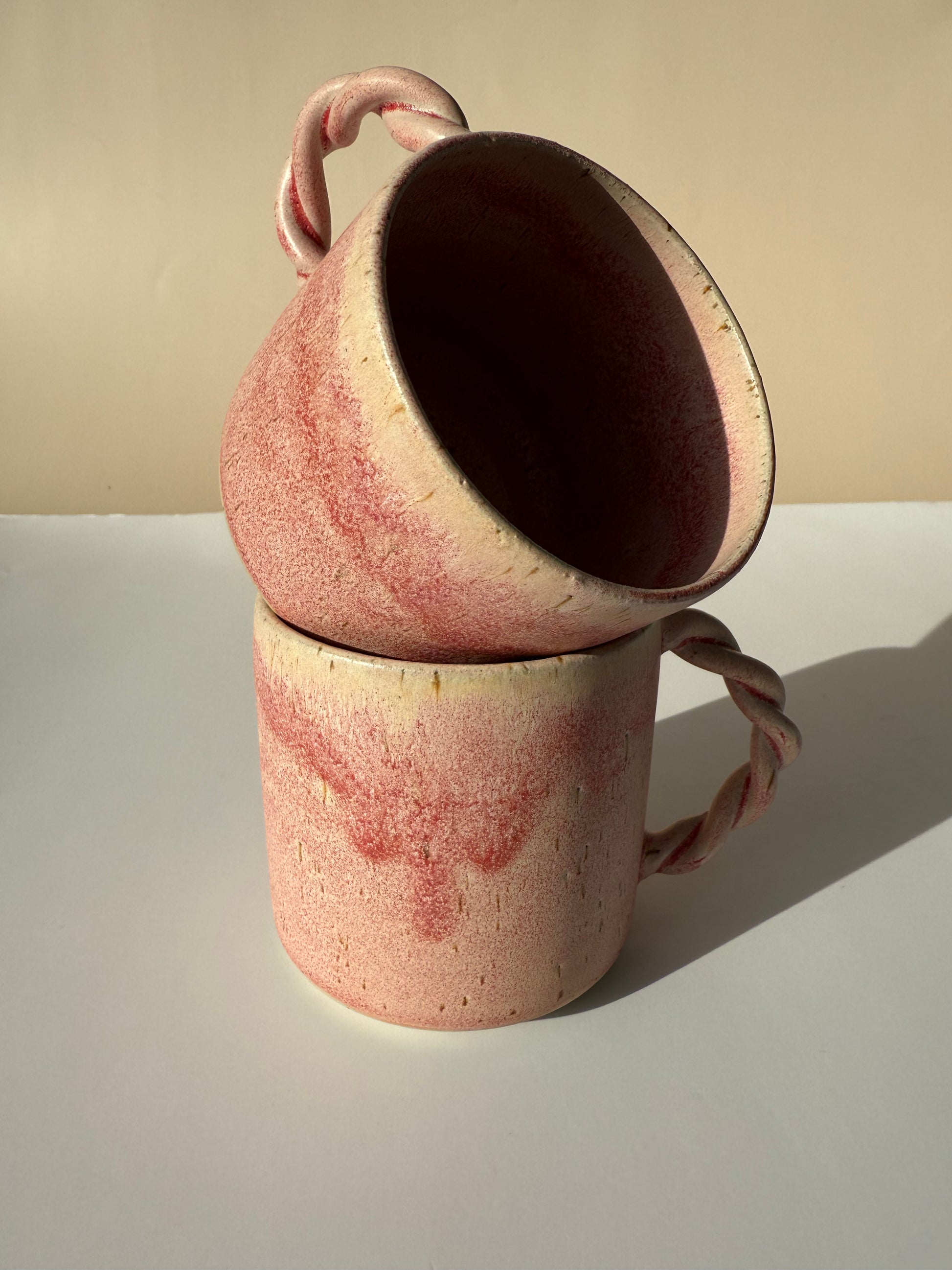 Mug with Handle – Rosa