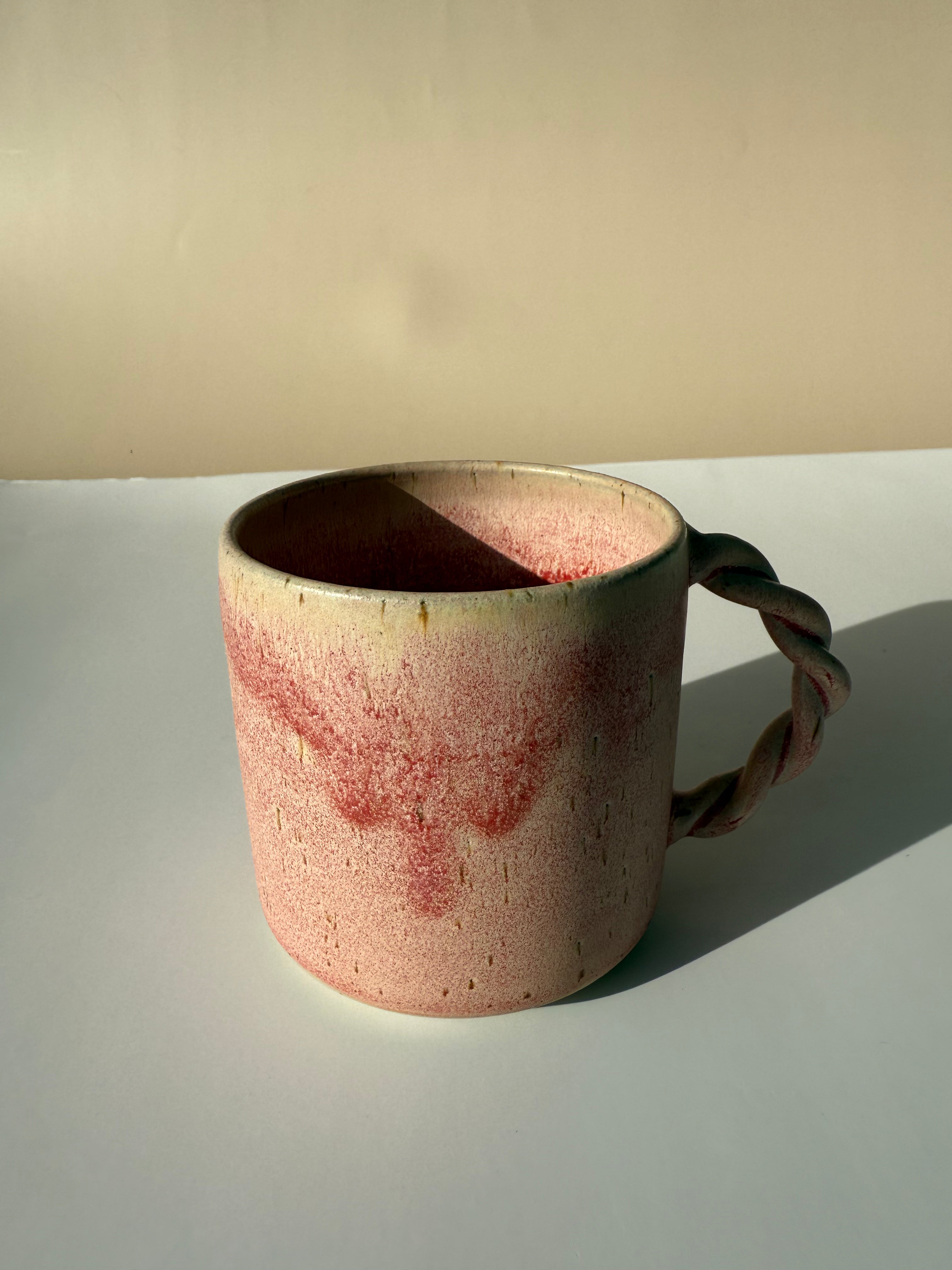 Mug with Handle – Rosa