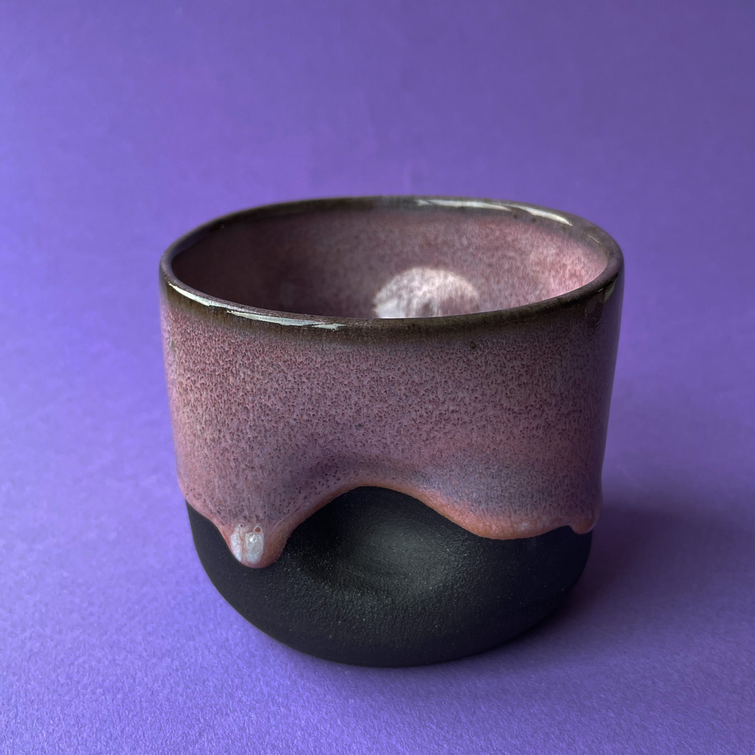 Dented Coffee Cup — Cosmic Bloom