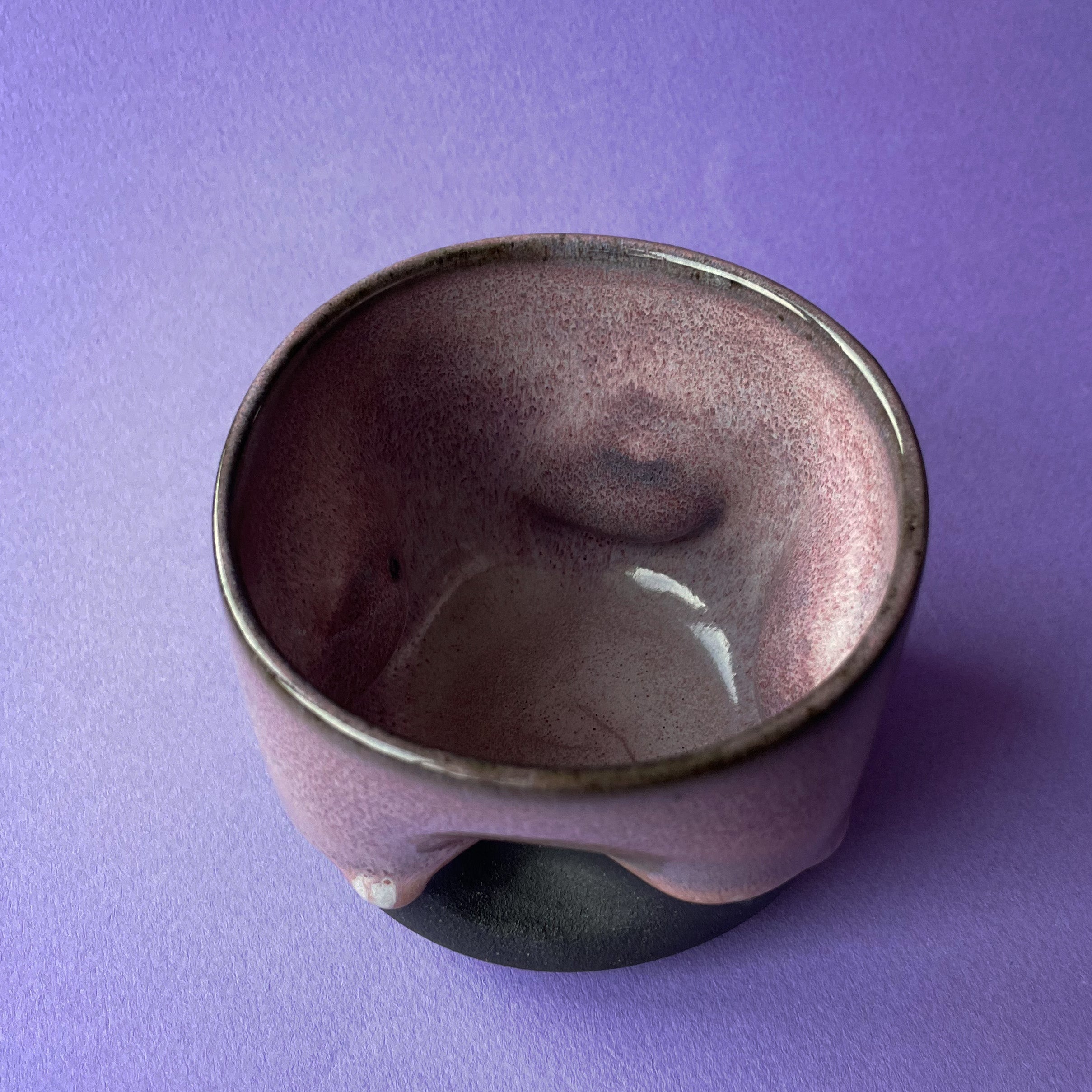 Dented Coffee Cup — Cosmic Bloom