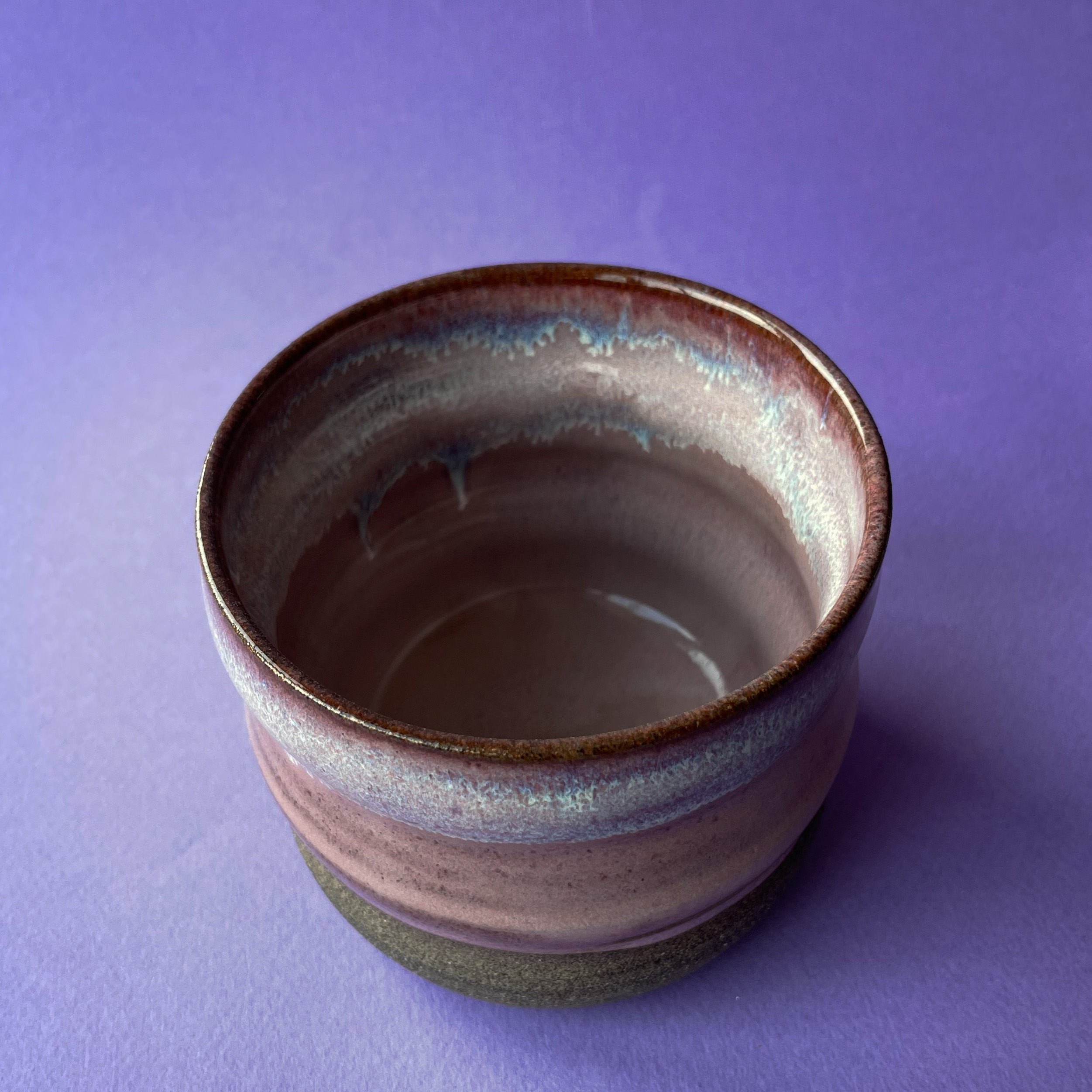 Curved Tea Cup — Twilight Veil