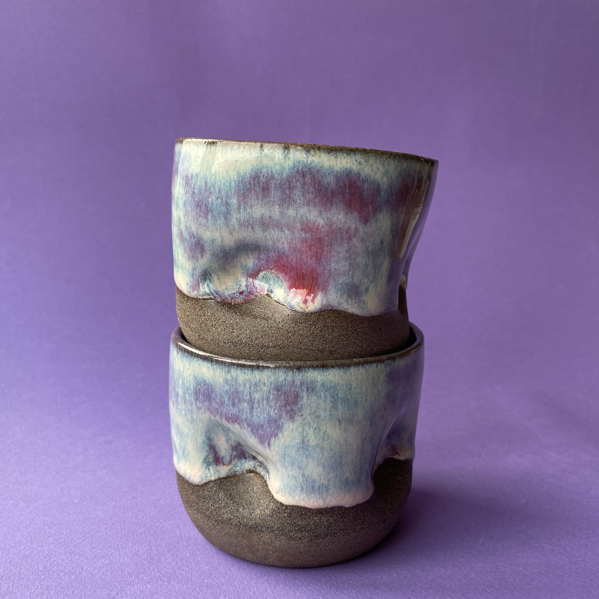 Dented Coffee Cup — Cosmic Dawn