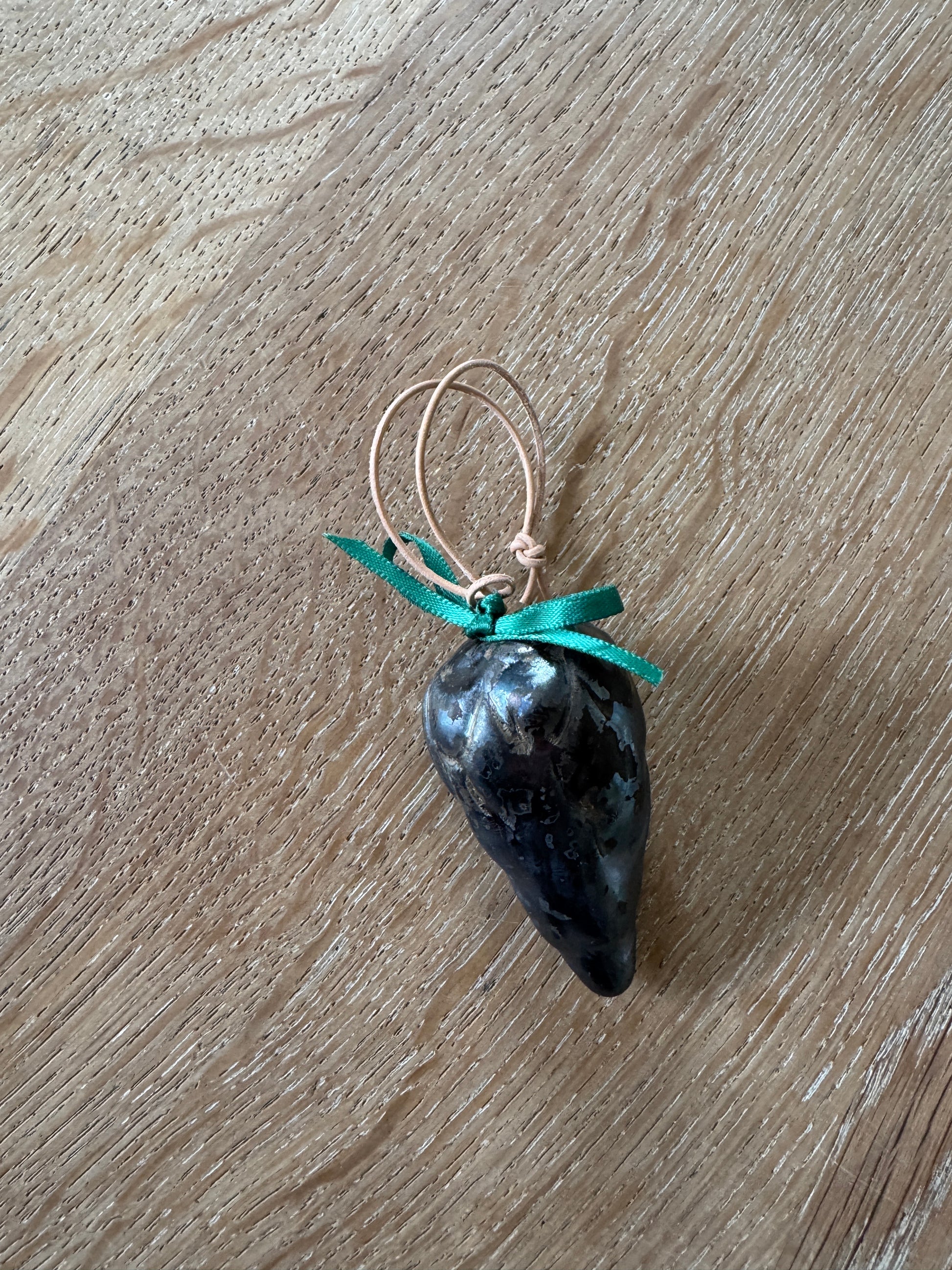 Pinecone Ornament – Porcelain