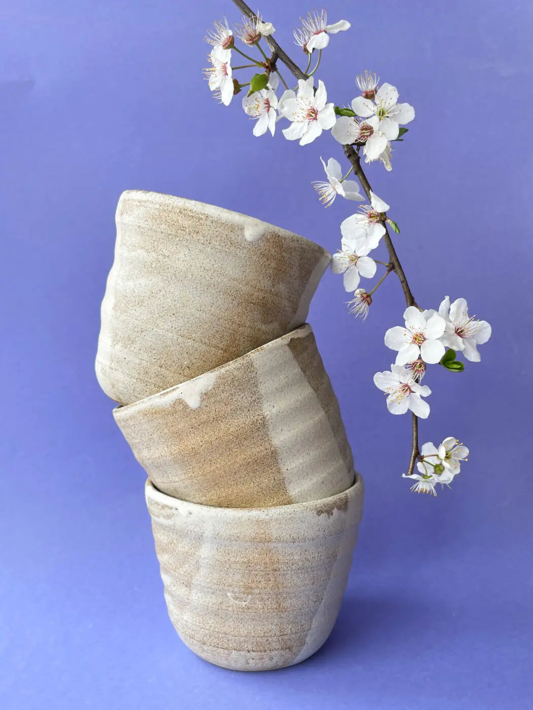 Rippled Coffee Cup – Soft Sand
