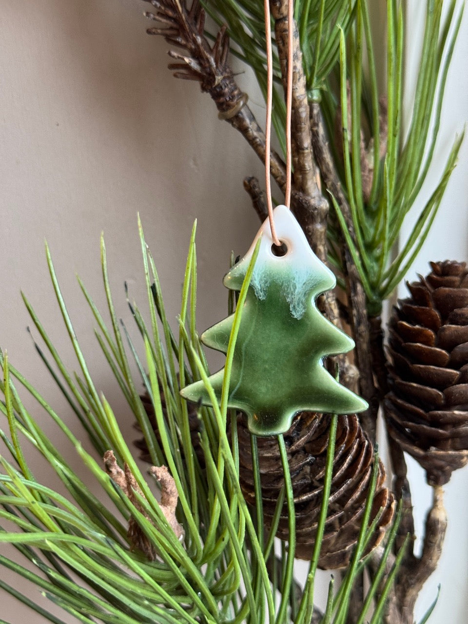 Christmas Tree Ornament – Porcelain