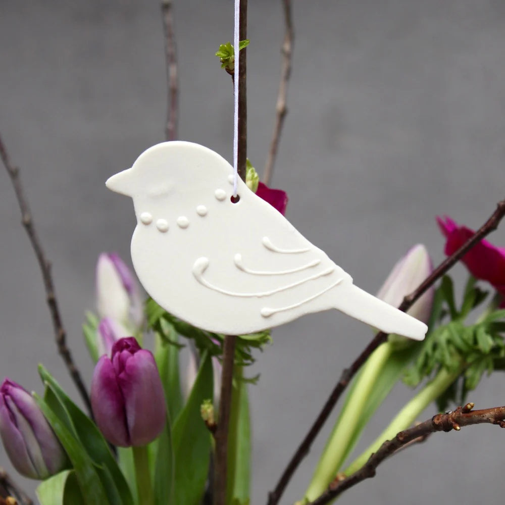 Bird Ornament – Porcelain