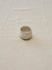 A Handfull Cup - White Speckles