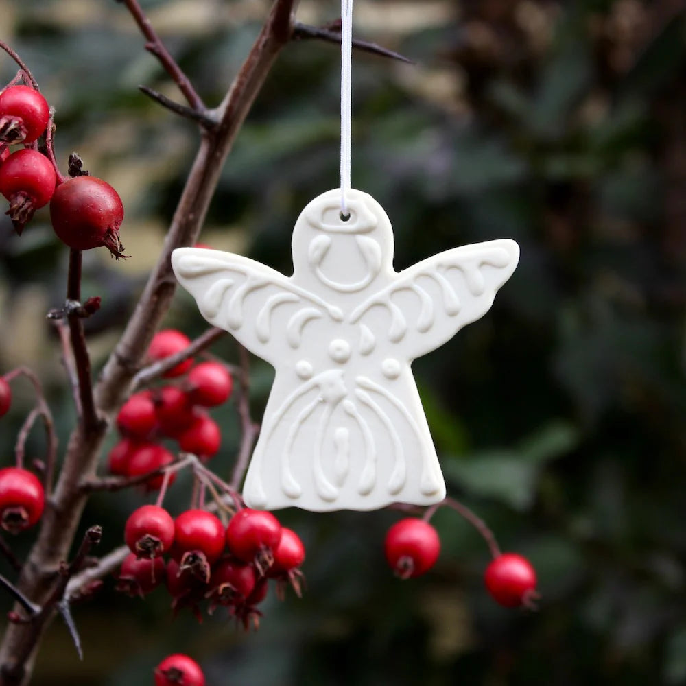 Angel Ornament – Porcelain