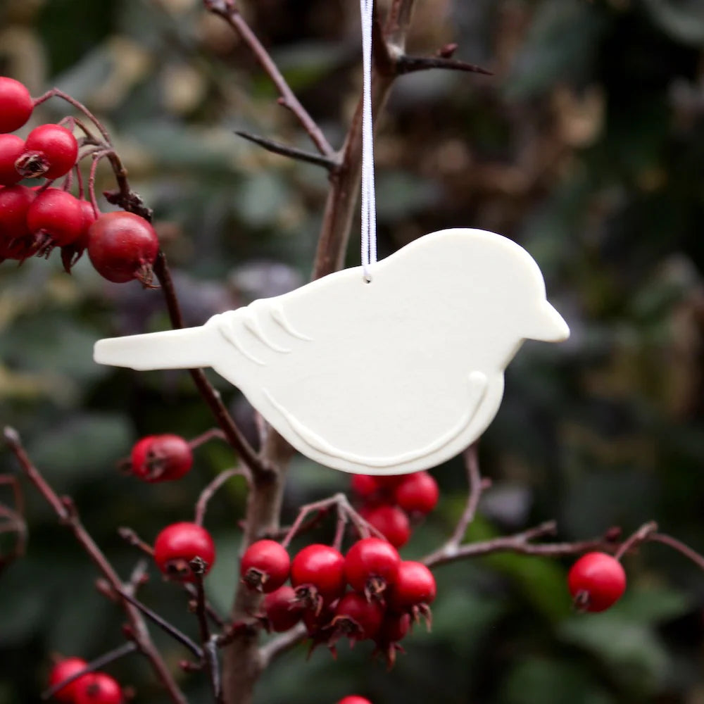 Bird Ornament – Porcelain