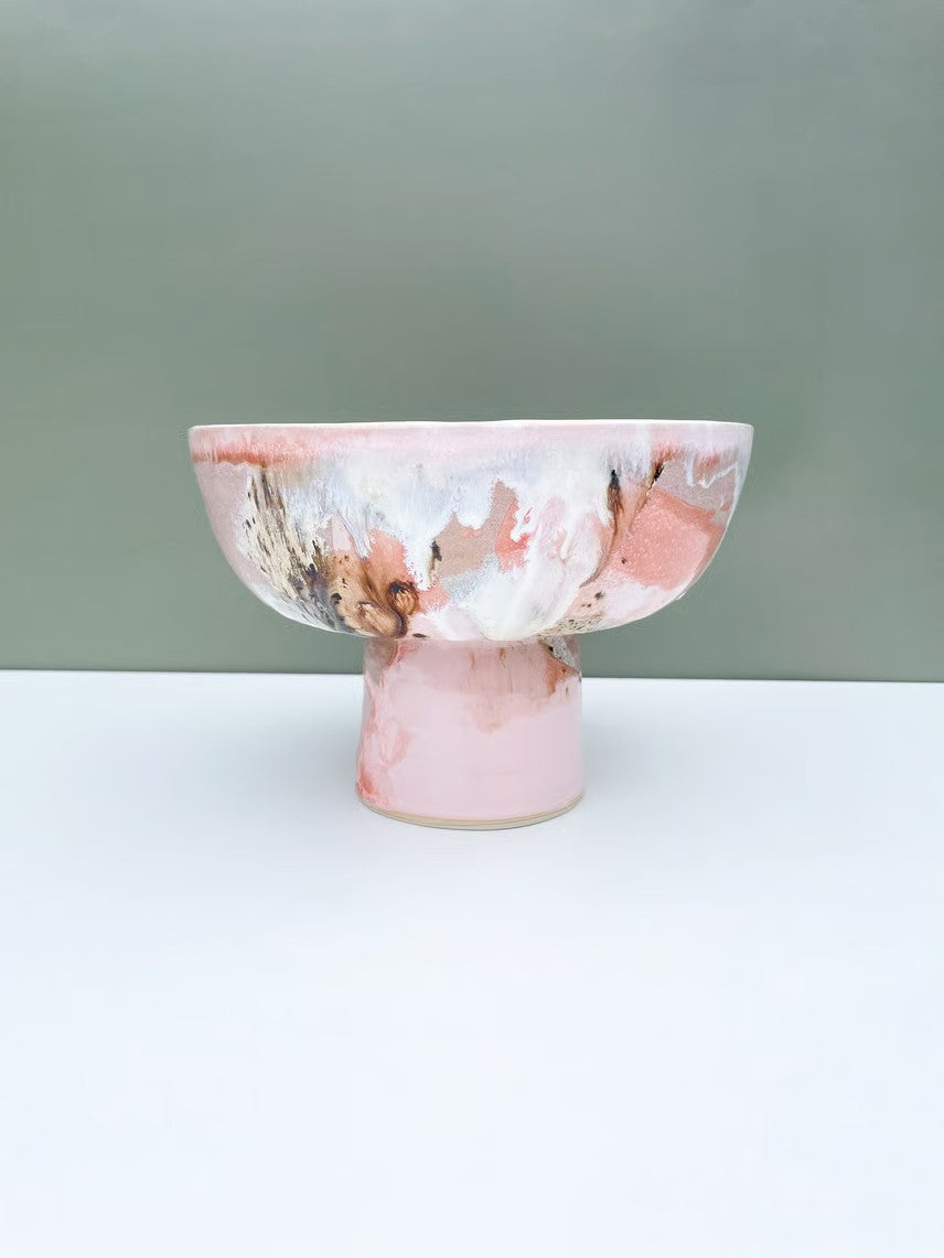 Bowl on High Foot - Rosa